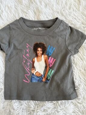 Whitney Houston Toddler Girl Sz. 2T Graphic Tee. Adorable, Exc. Cond. Classic